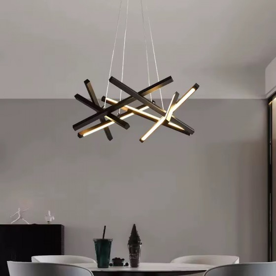 Lustre Moderne Noir