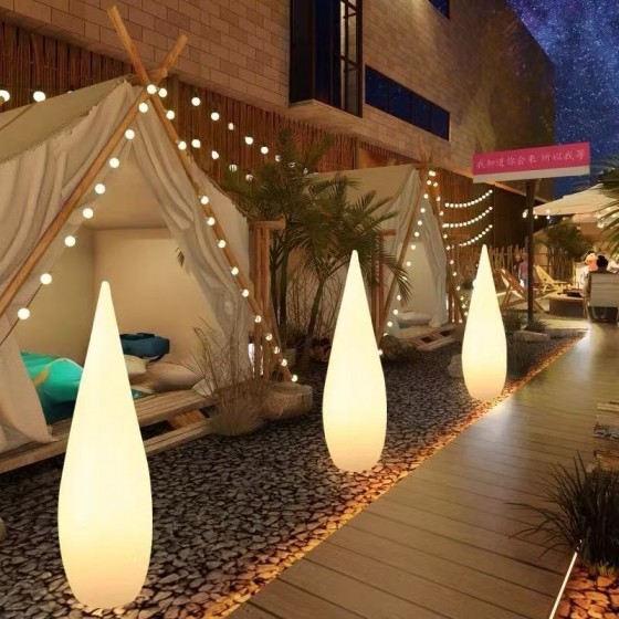 Lampadaire Goutte D'eau IP65