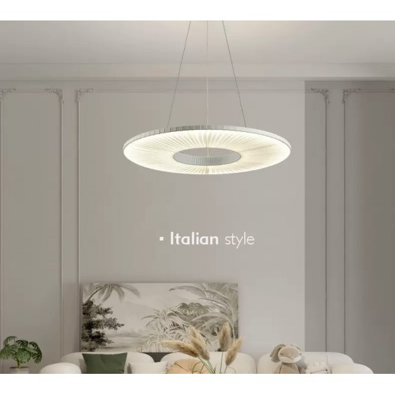 Lustre en forme d'anneau lumineux